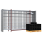 SET two-part | with 20 construction fences and accessories | on transport pallets | Mobile fence ,,Standard